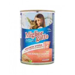 P/GATTO MORANDO MG PATE TONNO/SALMONE GR.400