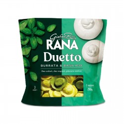 PASTA RANA FRESCA DUETTO BURRATA/BASILICO GR.250