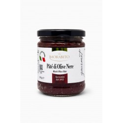 PATE' DI OLIVE NERE O/EVO GR.180 MORABITO