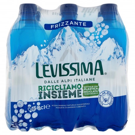 ACQUA LEVISSIMA FRIZZANTE PET ML.500