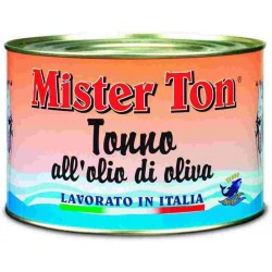 TONNO MISTER TON ALL'OLIO DI OLIVA GR.1650