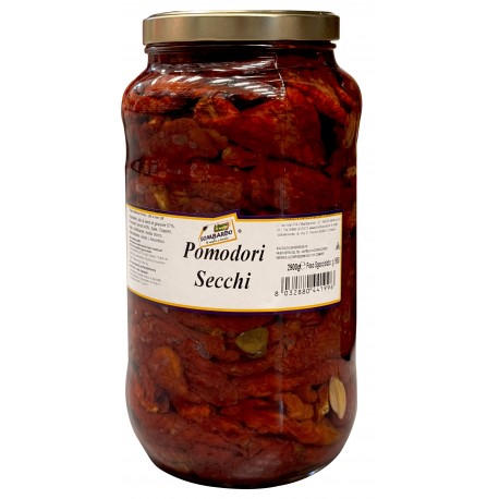 POMODORI SECCHI OLIO VASO KG.3 IL MEGLIO