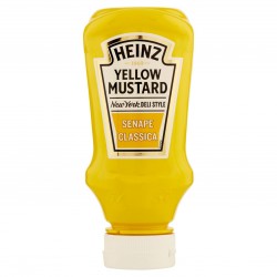 SALSA HEINZ SENAPE CLASSICA YELLOW MUSTARD GR.240