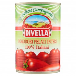 POMODORI PELATI DIVELLA GR.400 LATTINA