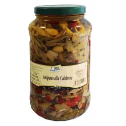 ANTIPASTO CALAB.IN OLIO VASO KG.3 IL MEGLIO