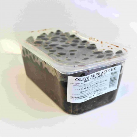 OLIVE NERE CALACIURA DOLCI SECCHE COND.VASCH. KG.2