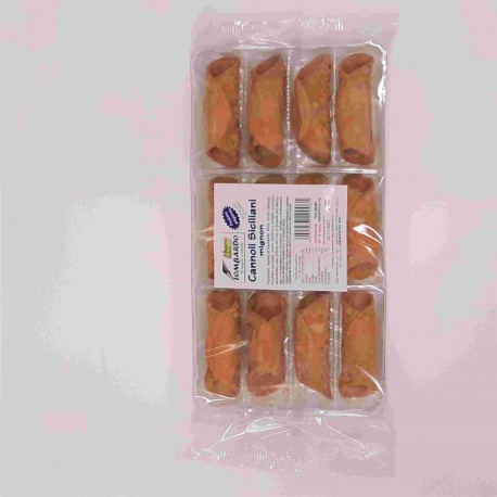 PASTICCERIA CIALDE CANNOLI SICILIANI MIGNON PZ.12
