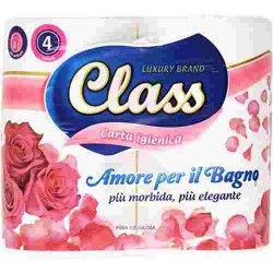 CARTA IGIENICA CLASS 4/ROTOLI 3VELI