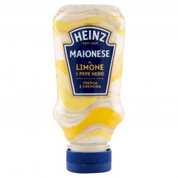 MAIONESE HEINZ LIMONE E PEPE NERO TOP DOWN ML.220