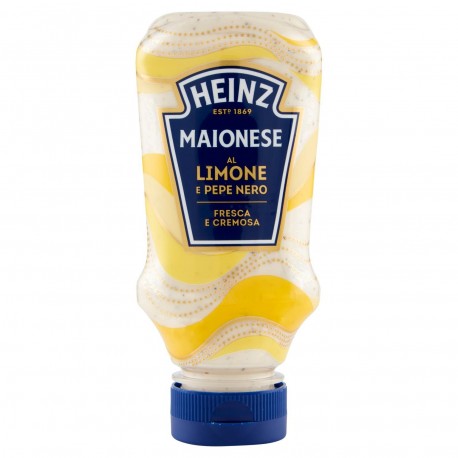 MAIONESE HEINZ LIMONE E PEPE NERO TOP DOWN ML.220