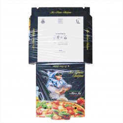 CONTENITORI X PIZZA 33X33X3,5 PZ.100