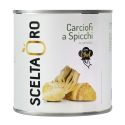 CARCIOFI SCELTA ORO SPICCHI NATURALE LATTA GR.2650