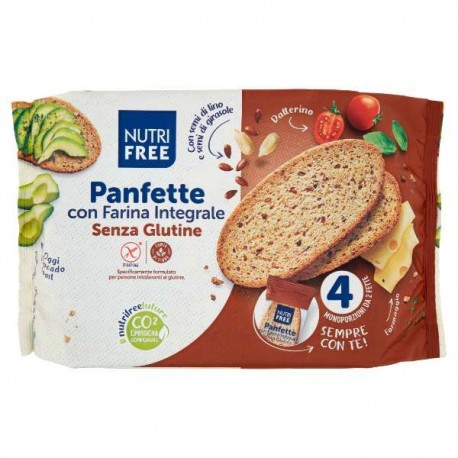 PANFETTE INTEGR S/GLUTINE NUTRIFREE GR.340(4X85G)