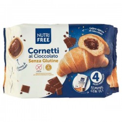 CORNETTI AL CIOCCOLATO S/GLUTINE NUTRIFREE GR.240