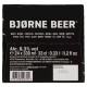 BIRRA BJORNE DOPPIO MALTO 8,3% CL.33