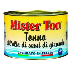 TONNO MISTER TON ALL'OLIO DI OLIVA GR.600