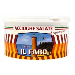 ALICI SALATE IL FARO PEPATE SECCHIELLO 5 KG
