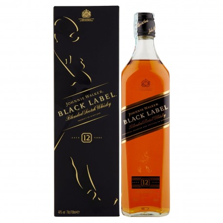 LIQUORE WHISKY JOHNNIE WALKER BLACK CL.70