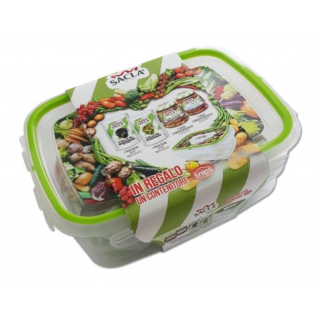 INSALATA CONDIRISO SACLA' SET PZ.4 +SNIPS LOCK