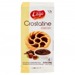 MERENDE LAGO CROSTATINE CACAO GR.40 PZ.6
