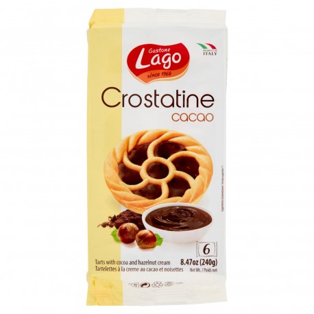 MERENDE LAGO CROSTATINE CACAO GR.40 PZ.6