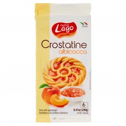 MERENDE LAGO CROSTATINE ALBICOCCA GR.40 PZ.6