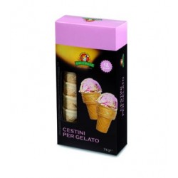CONO GELATO GECCHELE CESTINO GR.74 PZ.12
