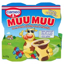 YOGURT CAMEO MUU MUU VANIGLIA GR.115X4