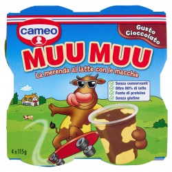 YOGURT CAMEO MUU MUU CIOCCOLATO GR.115X4