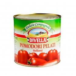 POMODORI PELATI DIVELLA LATTINA KG.2,5X6