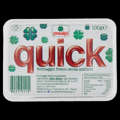 BLS FORM.GGIO SPALMABILE QUICK PREALPI GR.100 *