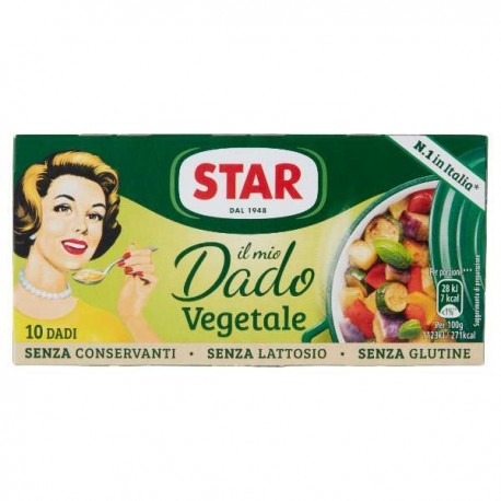 DADO STAR VEGETALE 10 DADI GR.100