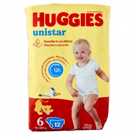 INF.PANNOL.HUGGIES UNISTAR EXLARGE PZ.12 (15/30)-6