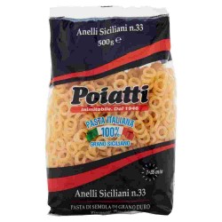 PASTA POIATTI ANELLI SICILIANI N[33 GR.1000