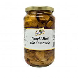 FUNGHI MISTI CASARECCI OLIO VASO GR.550 IL MEGLIO
