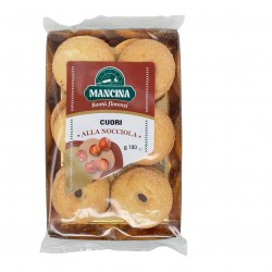 BISC.CUORI ALLA NOCCIOLA GR.180