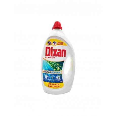 LAVATRICE DIXAN LIQUIDO CLASSICO 52+8 LAVAGGI
