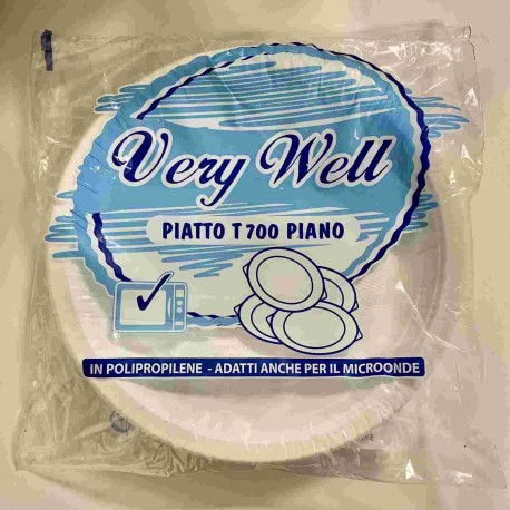 PIATTO PIANO VERY WELL D.220 RITURILIZ. PZ.19