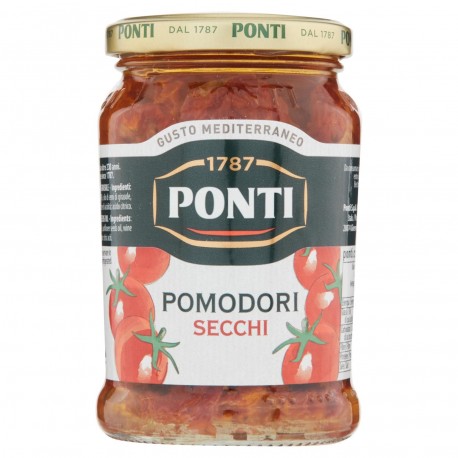 POMODORI SECCHI IN OLIO PONTI GR.280