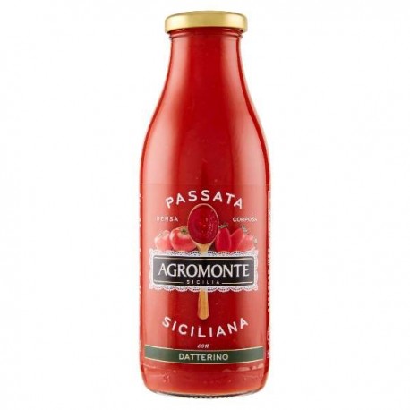 PASSATA POM.AGROMONTE DATTERINO GR.520 BOTT.