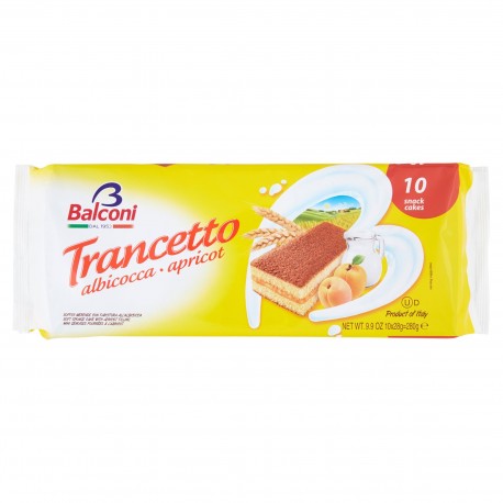 MERENDE BALCONI TRANCETTO ALBICOCCA GR.280 PZ.10