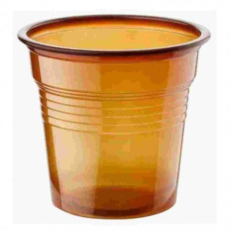 BICCHIERI MARRONE PP CAFFE DOPLA CC.80 PZ. 50