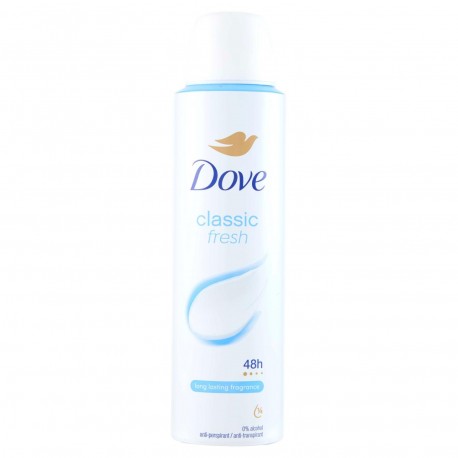 DEOD.DOVE SPRAY CLASSIC FRESH ML.150