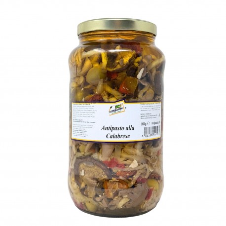 ANTIPASTO CALAB.IN OLIO VASO KG.3 IL MEGLIO