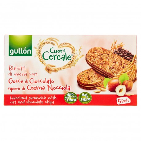 BISC.GULLON SANDWICH GOCCE CIOCCOLATO GR.220