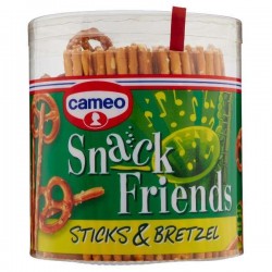 SNACK CAMEO STICKS E BRETZEL BARATTOLO GR.300