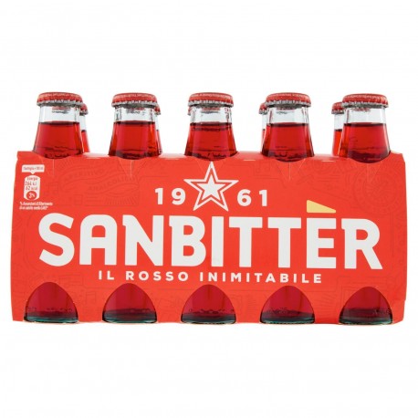 SANBITTER SANPELLEGRINO ROSSO ANALCOLICO CL.10X10