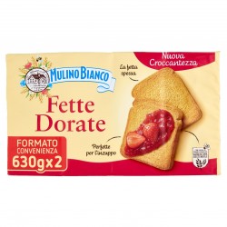 FETTE BISC.MULINO B.*DORATE 72 FETTE GR.630 X2