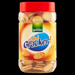 PANE CRACKERS MINI GULLON BARATTOLO GR.350
