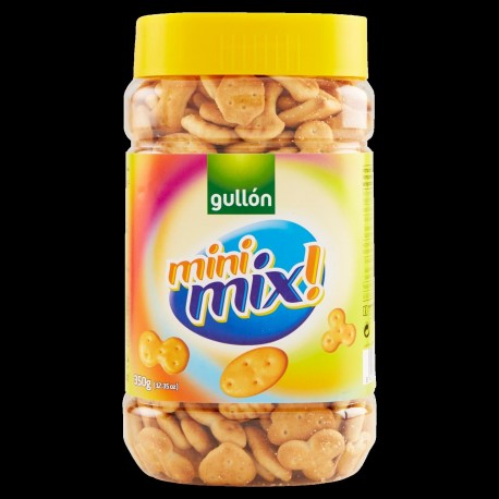 PANE CRACKERS MINI MIX GULLON BARATTOLO GR.350